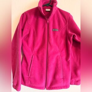 Columbia Adult’s Bright Pink Fleece Jacket